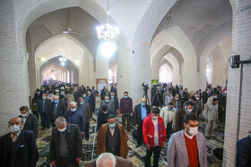 اقامه نماز جمعه پس از چند ماه تعطیلی در قزوین