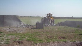آزادسازی ۱۵ هکتار از اراضی زراعی در تاکستان