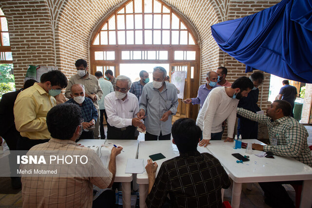 مشارکت مردم قزوین در انتخابات ۱۴۰۰ چهار درصد بالاتر از میانگین کشوری