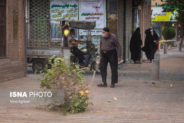 همچنان رگبار و رعد و برق میهمان استان قزوین است