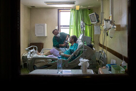 وضعیت بیمارستان ولایت قزوین پس از پیک پنجم کرونا