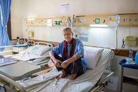 وضعیت بیمارستان ولایت قزوین پس از پیک پنجم کرونا