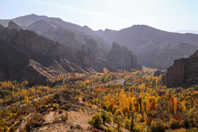 پاییز هزار رنگ روستای «اندج» منطقه الموت