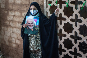 مراسم دومین سالگرد شهادت سردار قاسم سلیمانی در قزوین