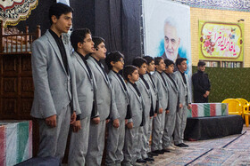 مراسم دومین سالگرد شهادت سردار قاسم سلیمانی در قزوین