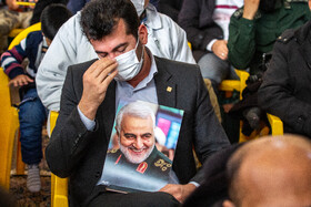 مراسم دومین سالگرد شهادت سردار قاسم سلیمانی در قزوین