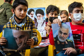 مراسم دومین سالگرد شهادت سردار قاسم سلیمانی در قزوین