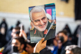 مراسم دومین سالگرد شهادت سردار قاسم سلیمانی در قزوین