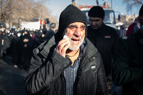 تشییع پیکر شهدای گمنام دفاع مقدس در قزوین