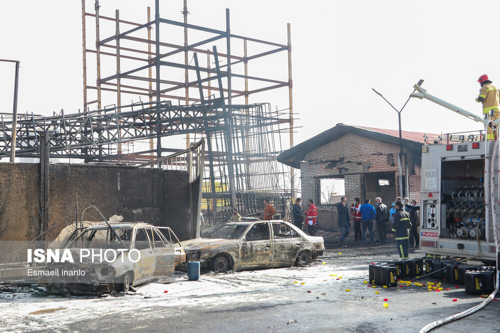 آخرین جزئیات از آتش‌سوزی یک شرکت صنعتی در بوئین‌زهرا