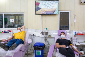 نذر خون در سومین شب قدر - قزوین