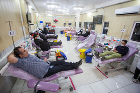 نذر خون در سومین شب قدر - قزوین