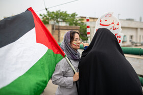 راهپیمایی روز قدس در قزوین