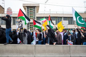 راهپیمایی روز قدس در قزوین