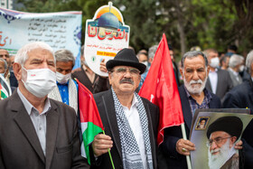 راهپیمایی روز قدس در قزوین