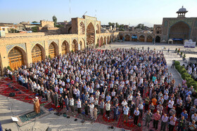 نماز عید سعید قربان در قزوین - کرج - تبریز