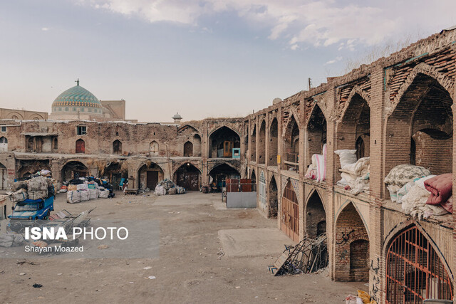 پاس‌کاری مسئولان و گل به خودیِ نابودی «سرای حاج رضا» در قزوین