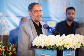 سخنرانی روح‌الله عباس‌پور  نماینده بویین زهرا در مجلس شورای اسلامی در سفر وزیر نیرو به قزوین 