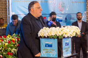سخنرانی محمدمهدی اعلایی در سفر وزیر نیرو به قزوین