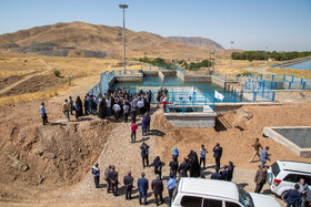 افتتاح طرح آب رسانی به «آبیک»