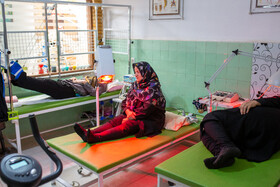 خدمات پزشکی در مرکز روزانه نگهداری از سالمندان «آرام» قزوین 