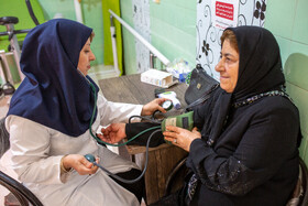 خدمات پزشکی در مرکز روزانه نگهداری از سالمندان «آرام» قزوین 