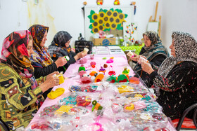  اتاق فعالیت های هنری در مرکز روزانه نگهداری از سالمندان «آرام» قزوین 