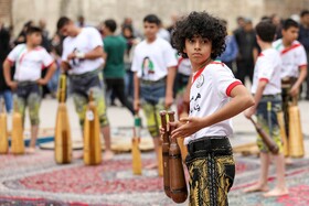 برگزاری آئین «پنجاه به‌در» دردولتخانه صفوی قزوین