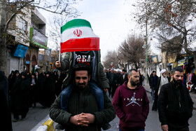 راهپیمایی مردم قزوین در محکومیت حمله تروریستی کرمان