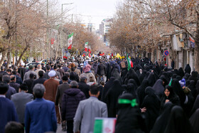 راهپیمایی مردم قزوین در محکومیت حمله تروریستی کرمان