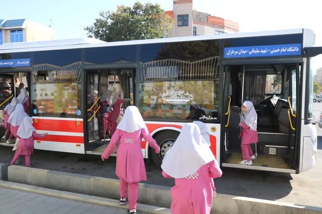 اتوبوس‌های درون‌شهری قزوین چهار روز رایگان شد
