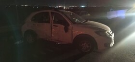 برخورد ۶ دستگاه خودرو در قزوین ۴ مصدوم برجای گذاشت