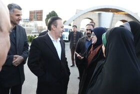 سخنگوی دولت وارد قزوین شد