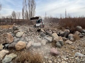 آزادسازی ۸۶۰۰ مترمربع از حریم رودخانه زیاران در قزوین