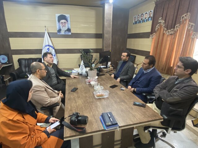 دیدار رئیس سازمان نظام مهندسی با سرپرست جهاددانشگاهی قزوین