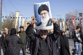 تجمع سوگواران رهبر شهید انقلاب در قزوین