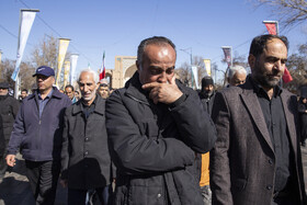 تجمع سوگواران رهبر شهید انقلاب در قزوین