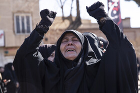 تجمع سوگواران رهبر شهید انقلاب در قزوین