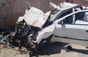 ۲ کشته در پی برخورد و آتش‌سوزی پژو در محور اهواز_شوش
