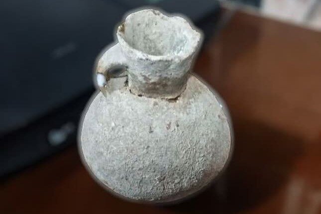 کشف ۲ تُن برنج قاچاق و کوزه ۲۰۰۰ ساله در قزوین