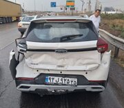 تصادف ۱۵۵ وسیله نقلیه در قزوین