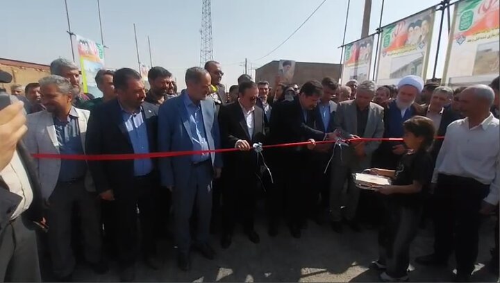 بهره‌برداری از ۲۸ واحد مسکونی و طرح هادی در روستای تتنک قزوین