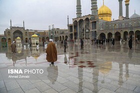 پیش بینی بارش پراکنده باران و برف در قم
