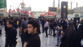 شهر قم در ماتم و عزای صادق آل محمد (ع)