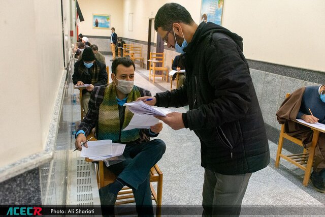 آزمون های شورای حل اختلاف قم به همت جهاددانشگاهی برگزار شد
