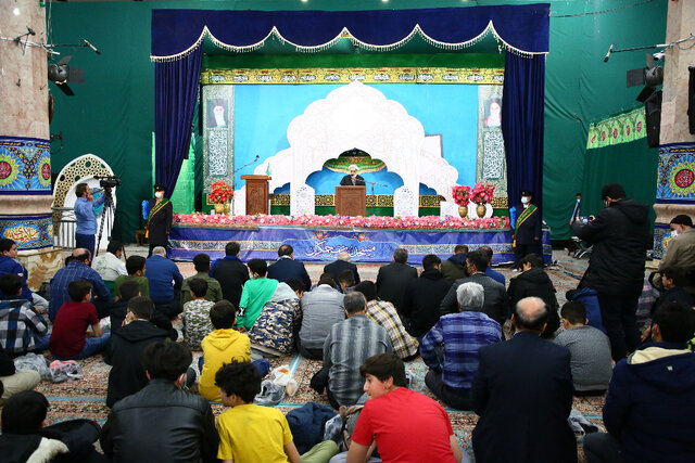 جشن پنج هزار نفری البرزی ها در مسجد مقدس جمکران