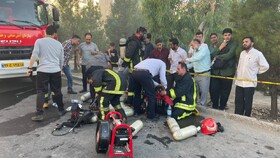 وقوع حریق در فروشگاهی در پردیسان/حریق تحت کنترل است