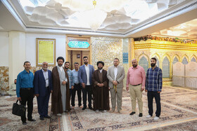 بازدید مسئولان قرآنی حشدالشعبی از مرکز قرآن و حدیث کریمه اهل بیت(س)