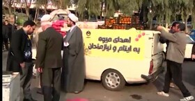 اهدای ۶ تُن میوه به نیازمندان در شب یلدا