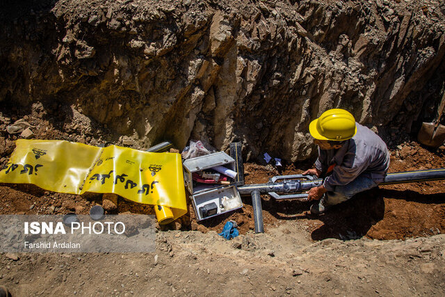 عکس تزئینی است بیش از ۹۸ درصد روستاهای زنجان از نعمت گاز برخوردارند